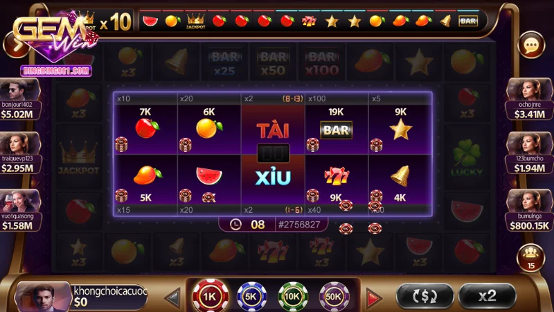 Nổ hũ B79 Gemwin là thể loại game slot có mức trả thưởng hấp dẫn